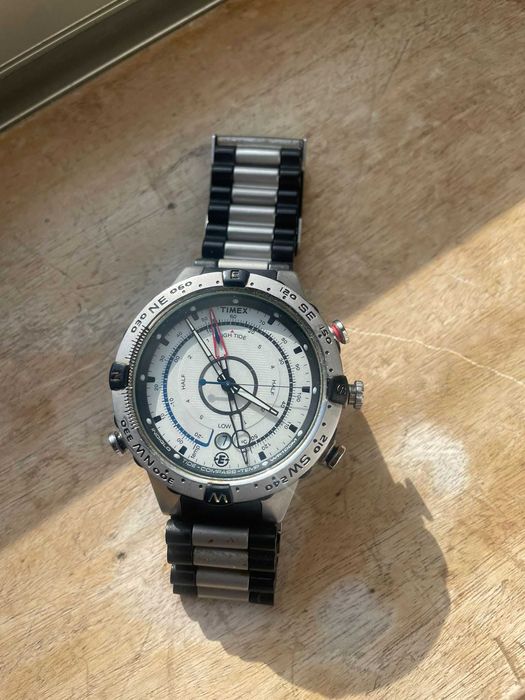 Timex Branco/Aço Inteligente Ø45 mm