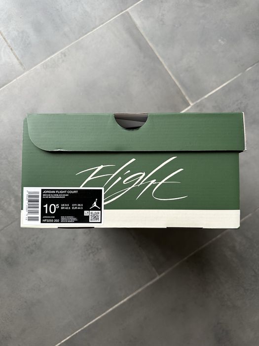 Оригінальні чоловічі кросівки Nike Air Jordan Flight Court Olive Khaki