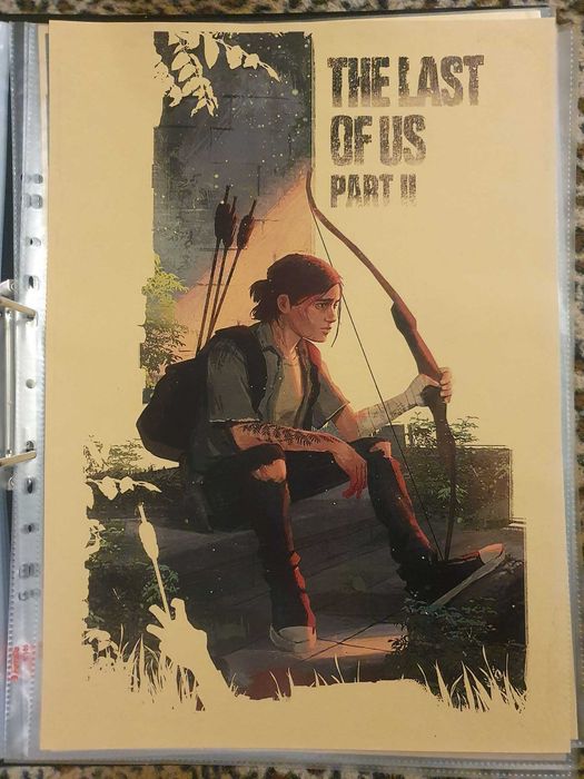 Plakat The Last of Us Part II A3 30x42 Dekoracja idealny na prezent
