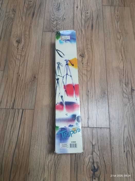 Statyw do aparatu First C3550 wys. 157 cm + etui + karton