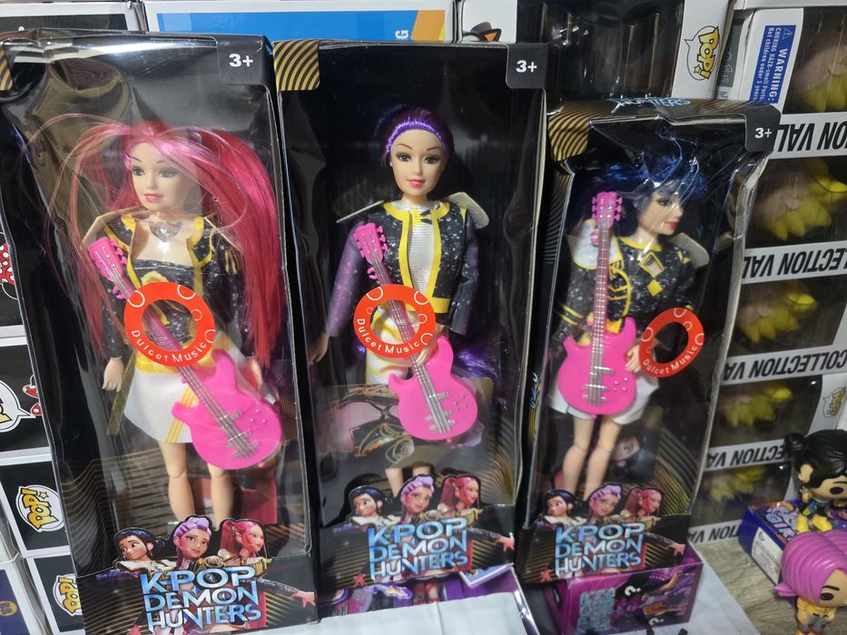 Pack k pop demon hunters bonecas novas em caixa