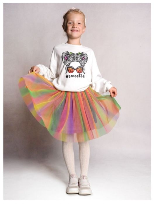 Tiulowa spódnica Coccodrillo rozm. 110/116