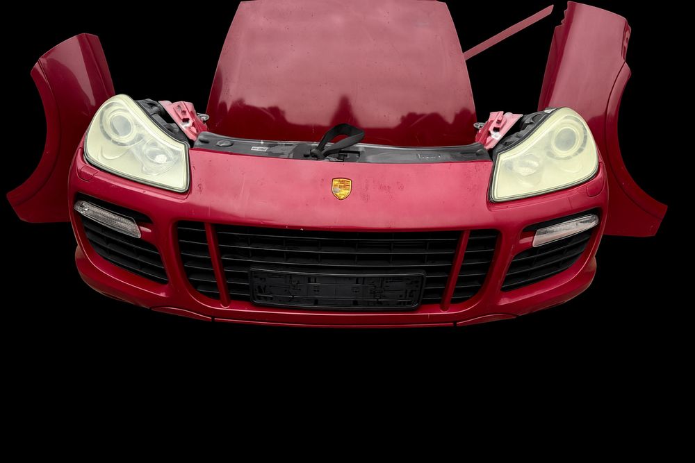 Porsche cayenne GTS lift przód maska błotnik wzmocnienie reflektory