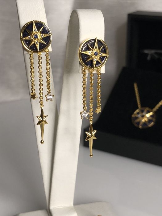 Знижка! Позолочені сережки Thomas Sabo  Роялті зірка