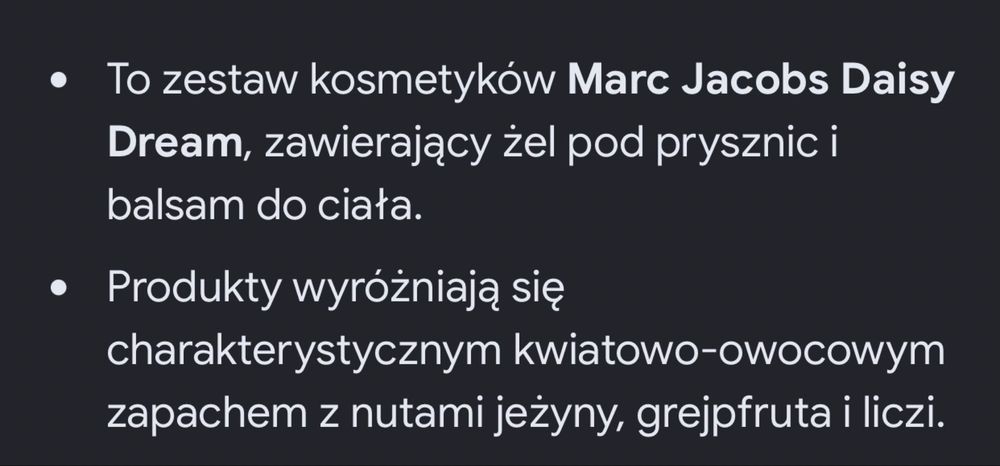 zestaw kosmetyków Marc Jacobs Daisy Dream