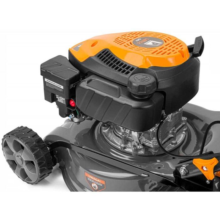 POWERMAT Kosiarka Spalinowa Z Napędem 5km 40l 5w1 + Nóż PM0976