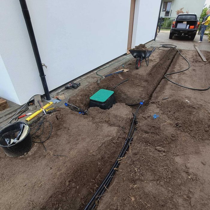 Ogrody, Nawadnianie, Drenaże