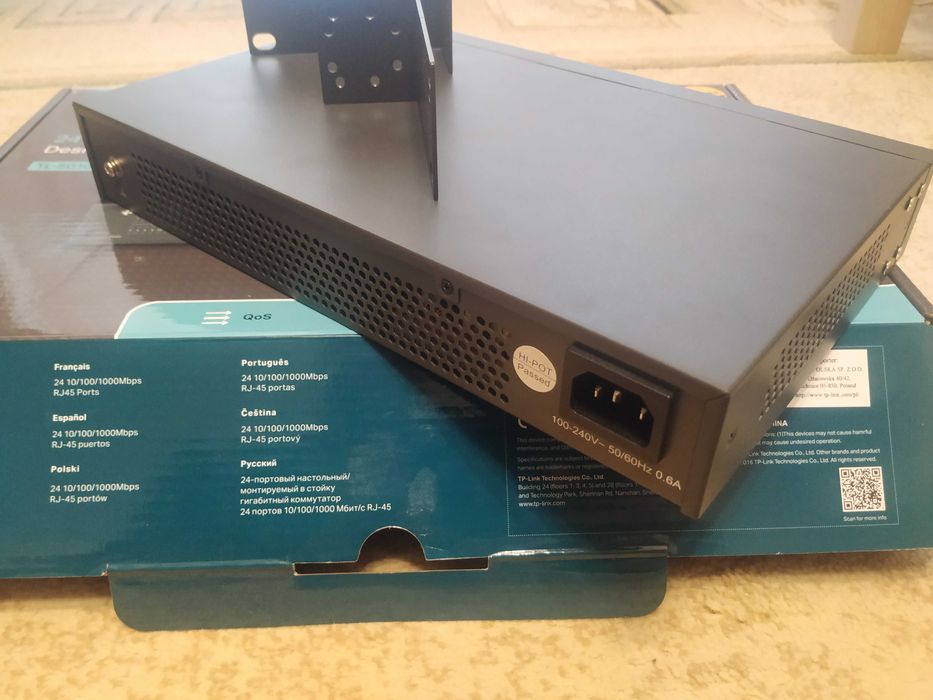 Switch TP-LINK TL-SG1024D Gigabit Ethernet, 24 porty