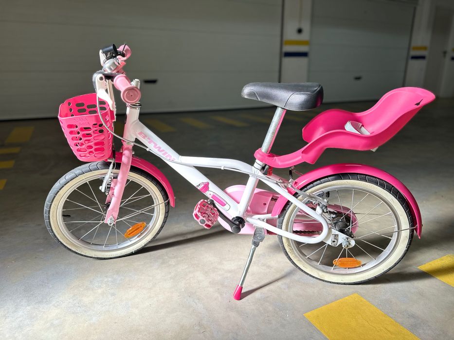 Bicicleta de menina B’Twin 500 Docto Girl (16”)