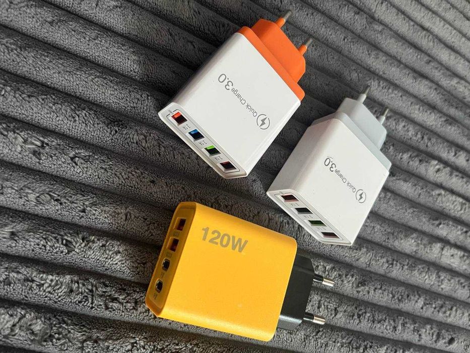 Швидкий зарядний пристрій USB Type C блок живлення новий