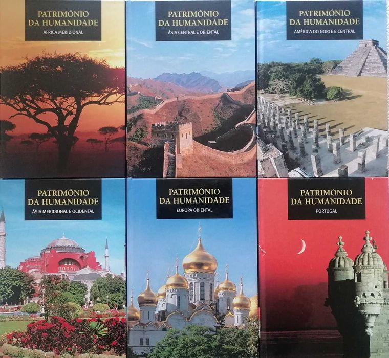 Coleção de livros "Património da Humanidade" - Ediclube