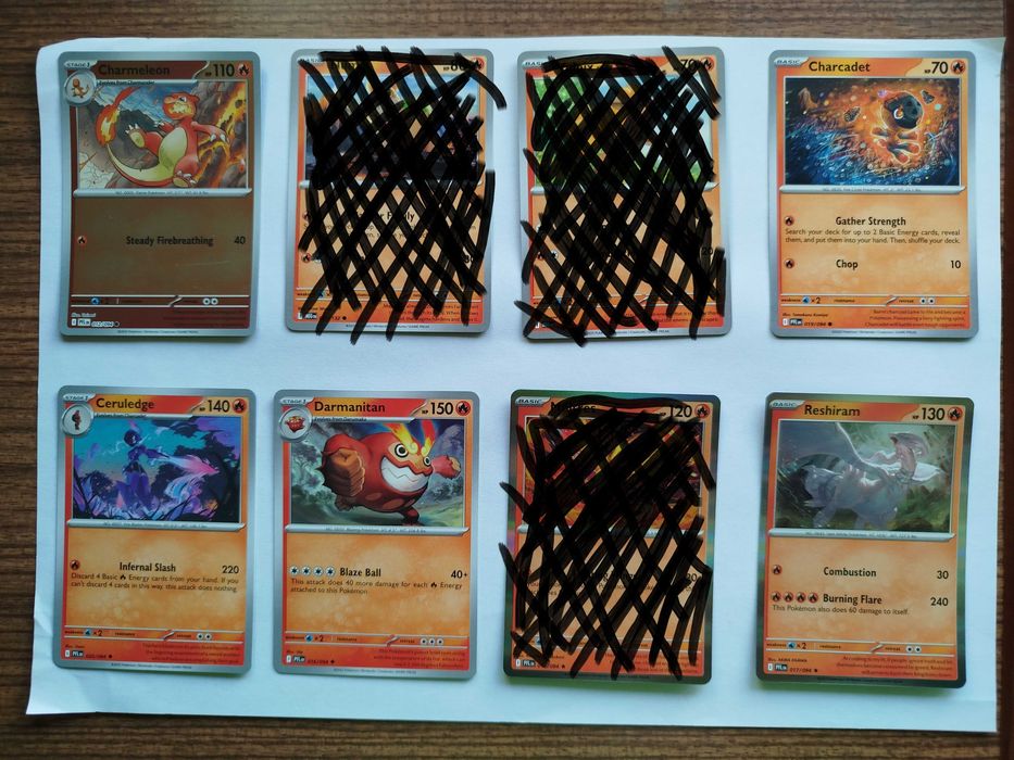 Cartas Pokémon TCG Rbu 1