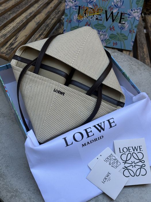 Torba Loewe puzzle medium beige