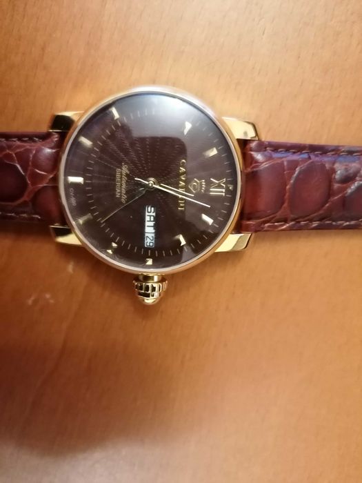 Relógio Cavadini automático nunca usado