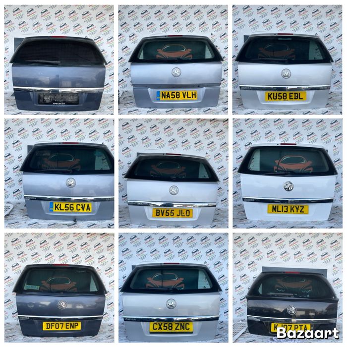 Ляда кришка багажника кляпа опель зафира zafira b