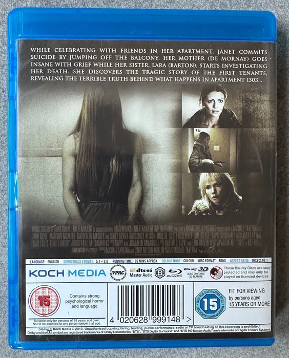 Apartment 1303. Blu-Ray 3D
