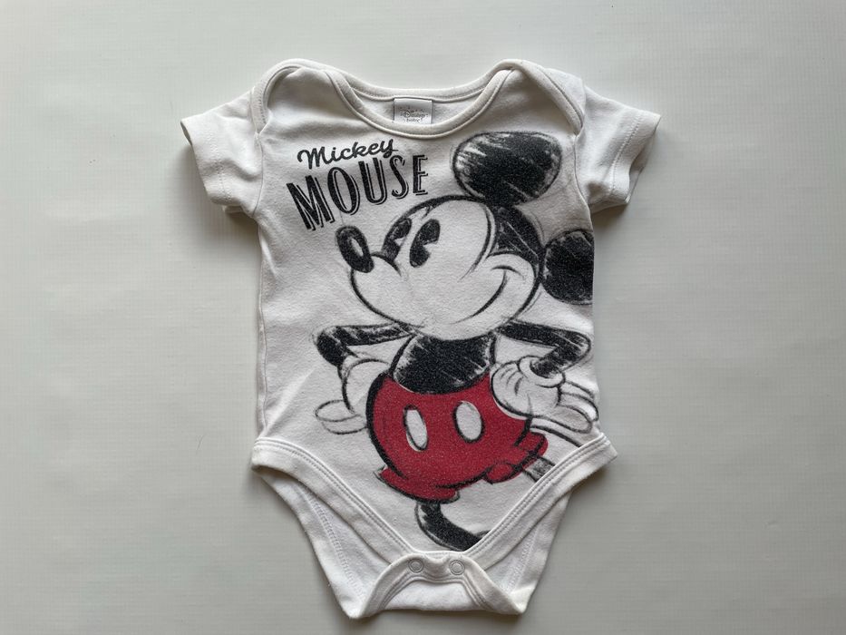 Body niemowlęce Mickey Mouse Disney 3–6 mcy stan bardzo dobry