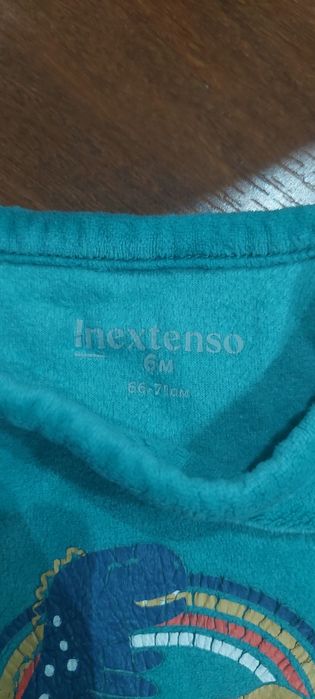 Pijamas usados, tamanho 6 meses