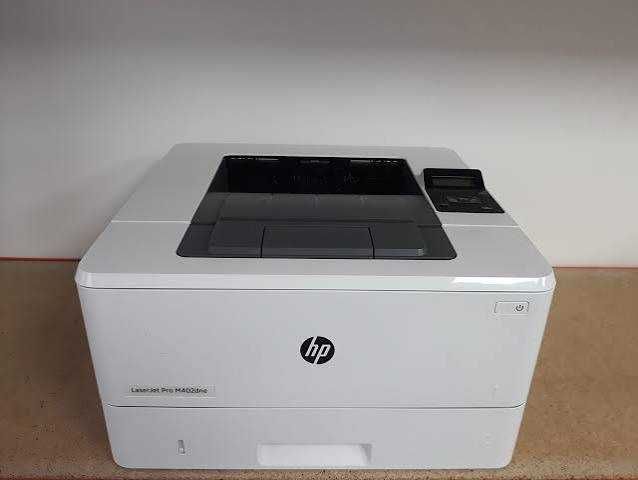 Prawie nowa drukarka HP m402dne przebieg 15 000 stron duplex, sieć, oryginalny toner HP