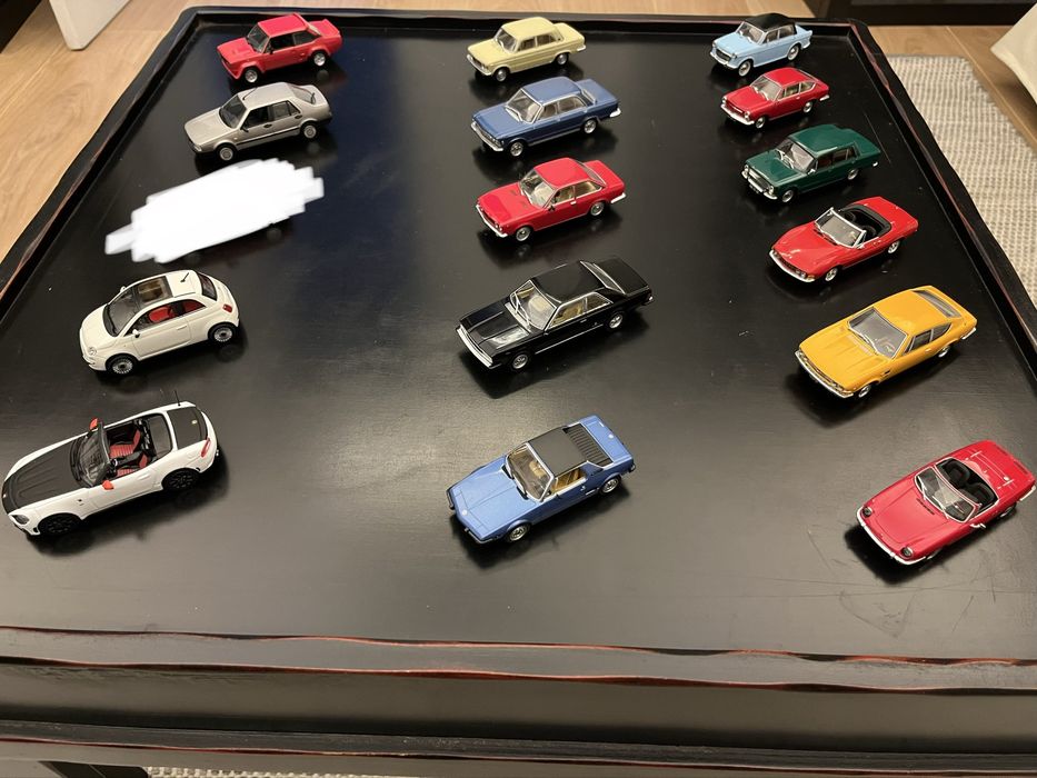 Miniaturas Fiat 1:43, Minichamps, Norev, Ixo, Starline, Altaya