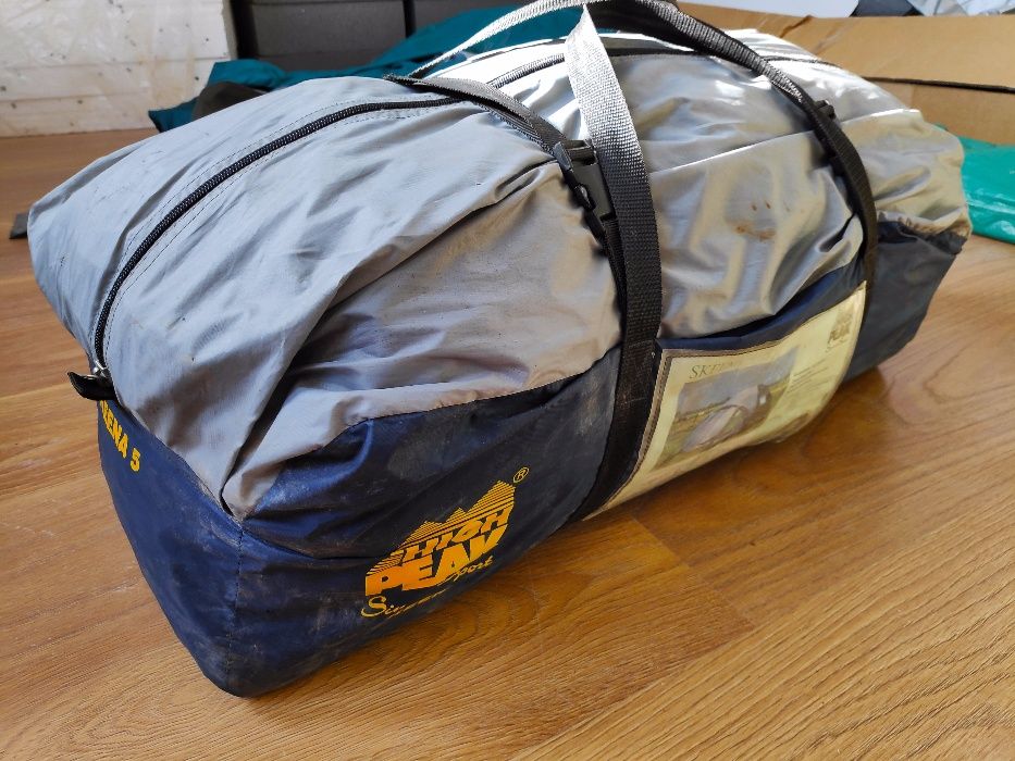 Namiot duży 5-6high peak porządny rodzinny z Niemiec lekki 2strWE LUX