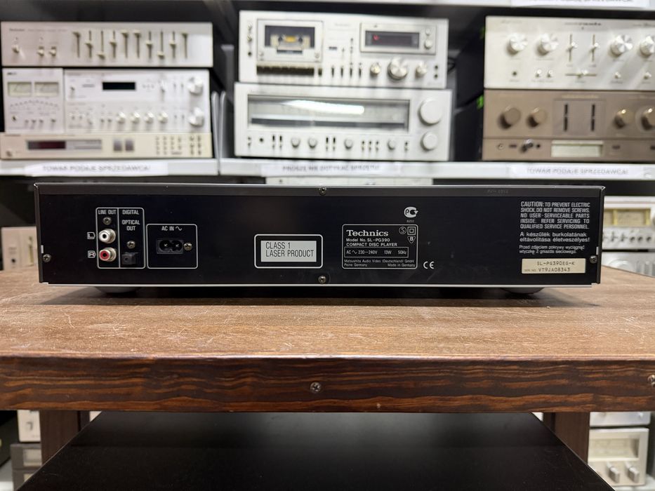 ‼️ Odtwarzacz płyt CD Technics SL-PG390 Audio Room