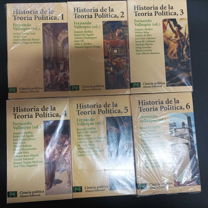 História de la Teoria Política 6 Volumes