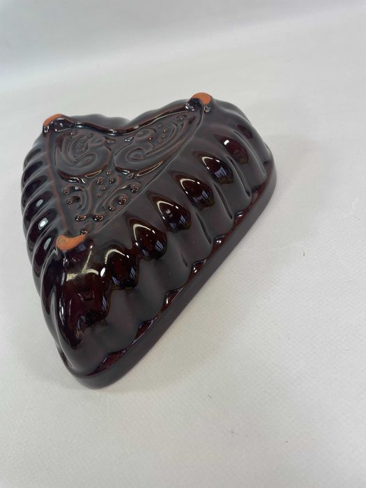 Foremka ceramiczna w kształcie serca lata 60-te