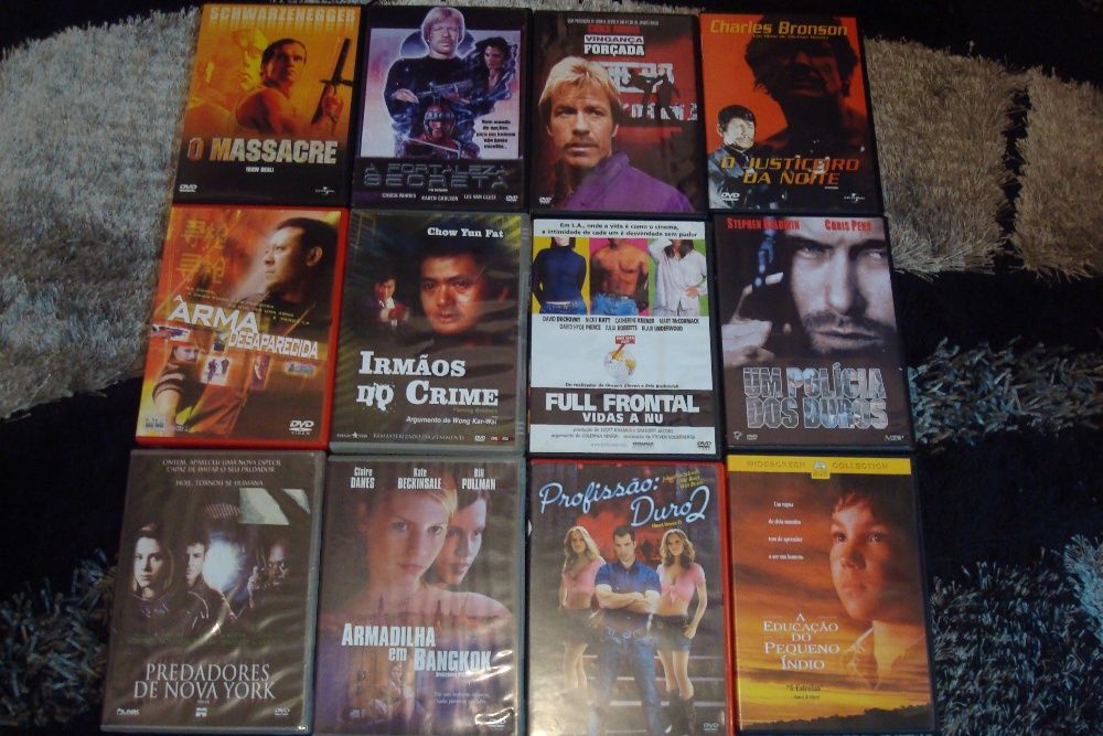 32 dvds originais alguns muitos raros