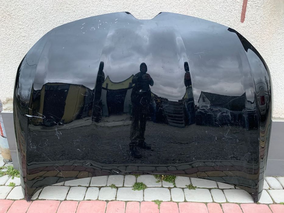 Капот Рено Меган 4 Renault Megane 4 чёрный