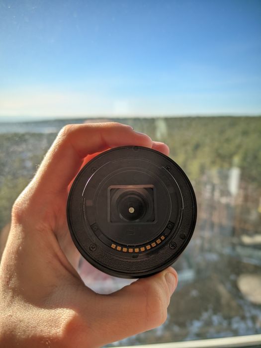 Об’єктив Sony E 4-5.6 / 18-50 (SEL1850) + бленда