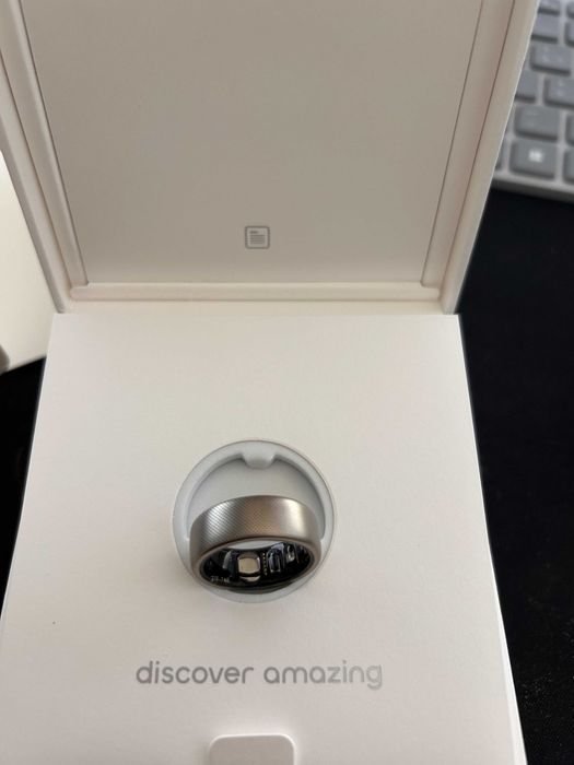 Amazfit Helio Ring Tamanho 8 - Novo, nunca usado