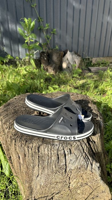 Шлепанцы слайды шлепки crocs bayaband slide 36 37 38 39 41 42
