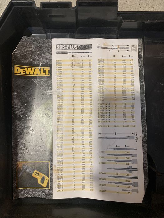 DeWalt sds Plus em bom estado