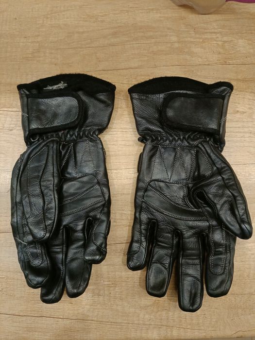 Rękawice motocyklowe skórzane