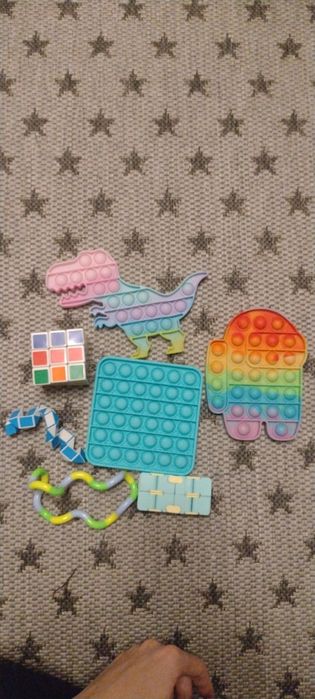 Popit zabawki manualne kostka Rubika