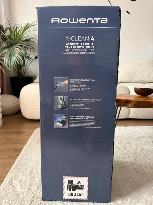 Odkurzacz pionowy Rowenta X - Clean 4 czarny TOMI-TECH