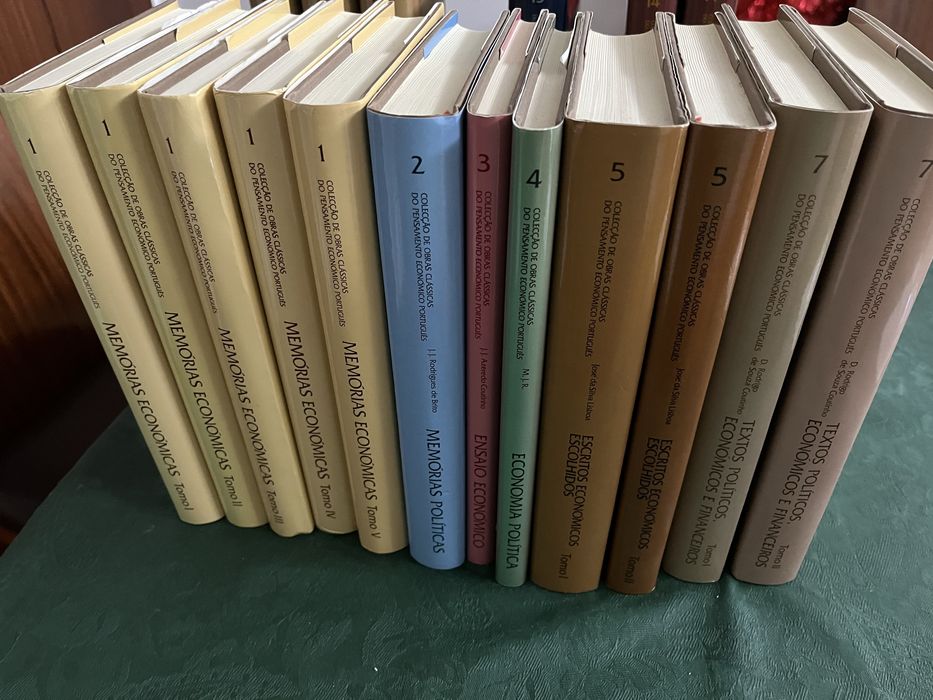 Livros Colecção de Obras Clássicas do Pensamento Económico Português