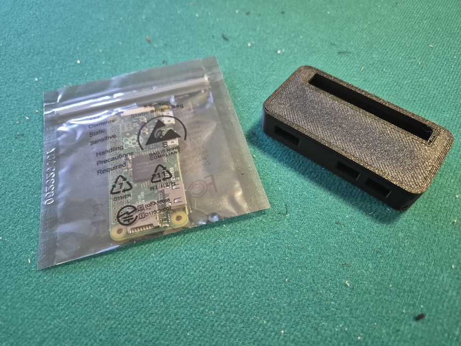 Raspberry pi zero com caixa