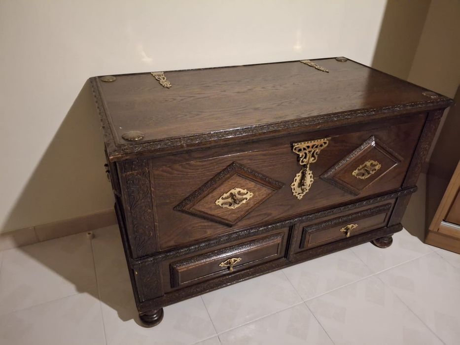 Arca/baú de madeira