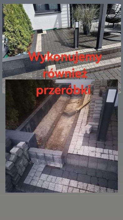Kostka brukowa ,brukarstwo, układanie, Polbruk , płoty