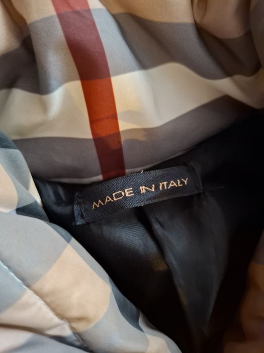 Kurtka ciepła  krata M