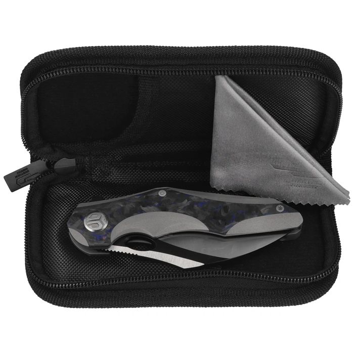 Nóż składany Bestech Nogard Grey Titanium/Black Blue (BT2105A)