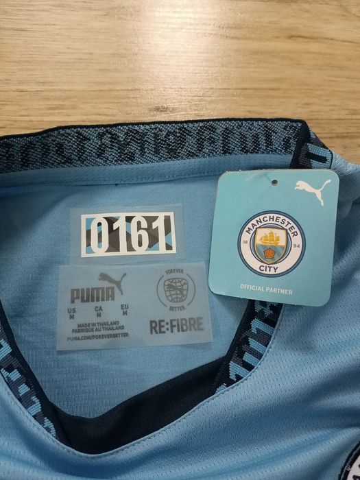 Nowa niebieska koszulka piłkarska Man City !!!
