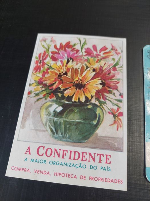 calendarios  antigos seguros anos 60 e outros