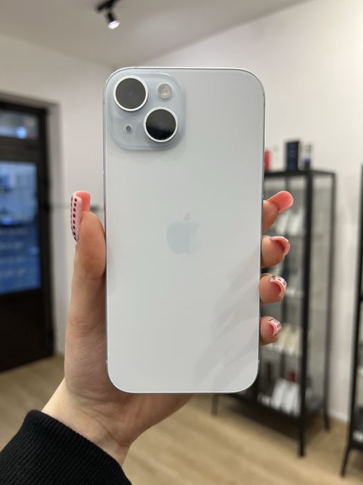Telefon iPhone 15 128GB Biały Apple Gwarancja iTrade