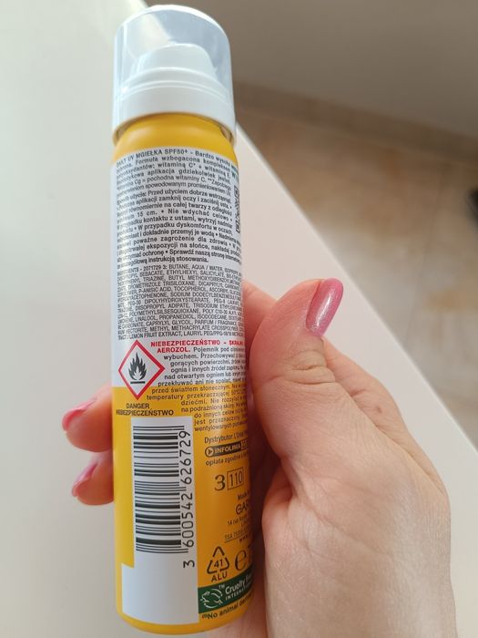 Garnier invisible spray 50 filtr witamin C