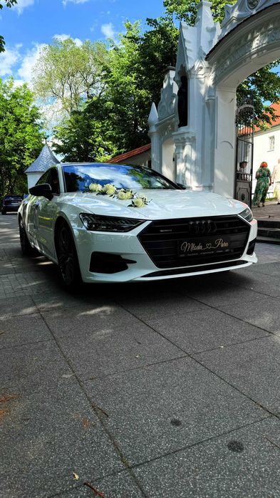 Nowe Audi A7 Samochód auto do ślubu Zduńska Wola Sieradz łódzkie