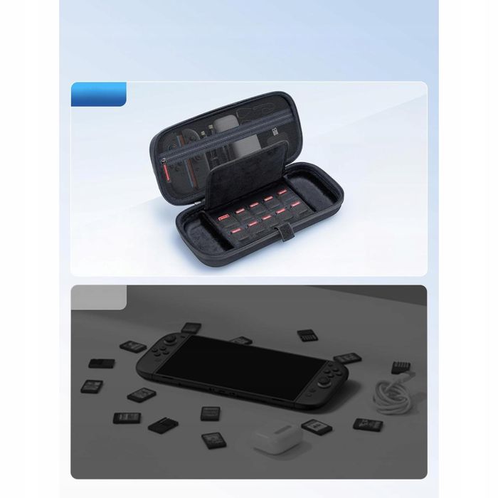 Etui do nintendo switch 2 jsaux steam deck torba futerał etui na akces