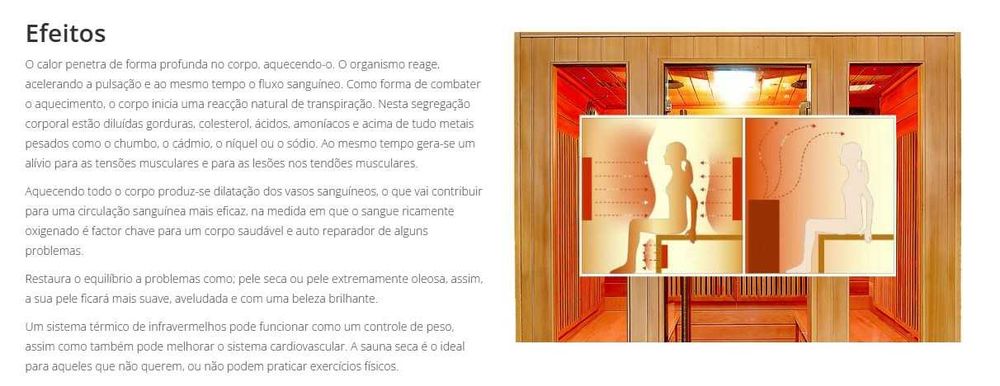 Sauna Seca - 4 lugares - Oportunidade